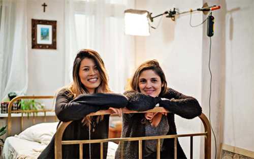 Angelica Abe e Livia Cheibub, do Wild Galaxies: enredos sensíveis (Paula Faraco/Divulgação)