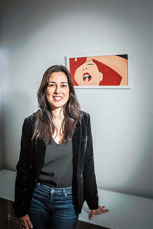 Cinthia Fajardo: a maior audiência feminina no canal Sexy Hot (Alexandre Battibugli/Veja SP)